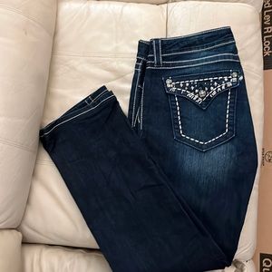 Miss me jeans. Dark blue